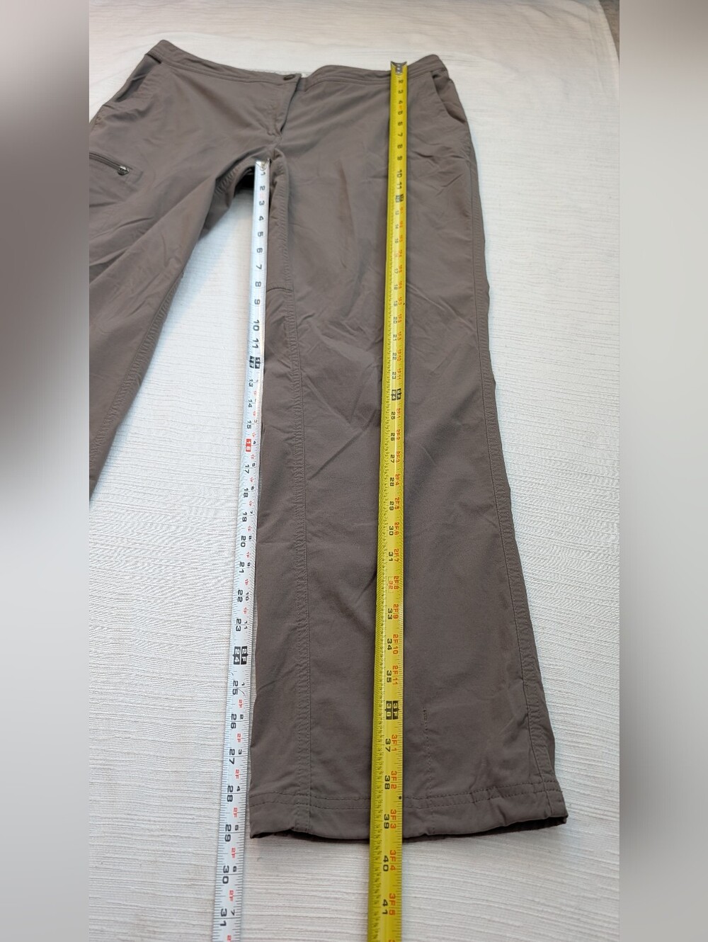 L.L. Bean Women's Gray Hiking Pants Sz 14 - Picture 10 of 12